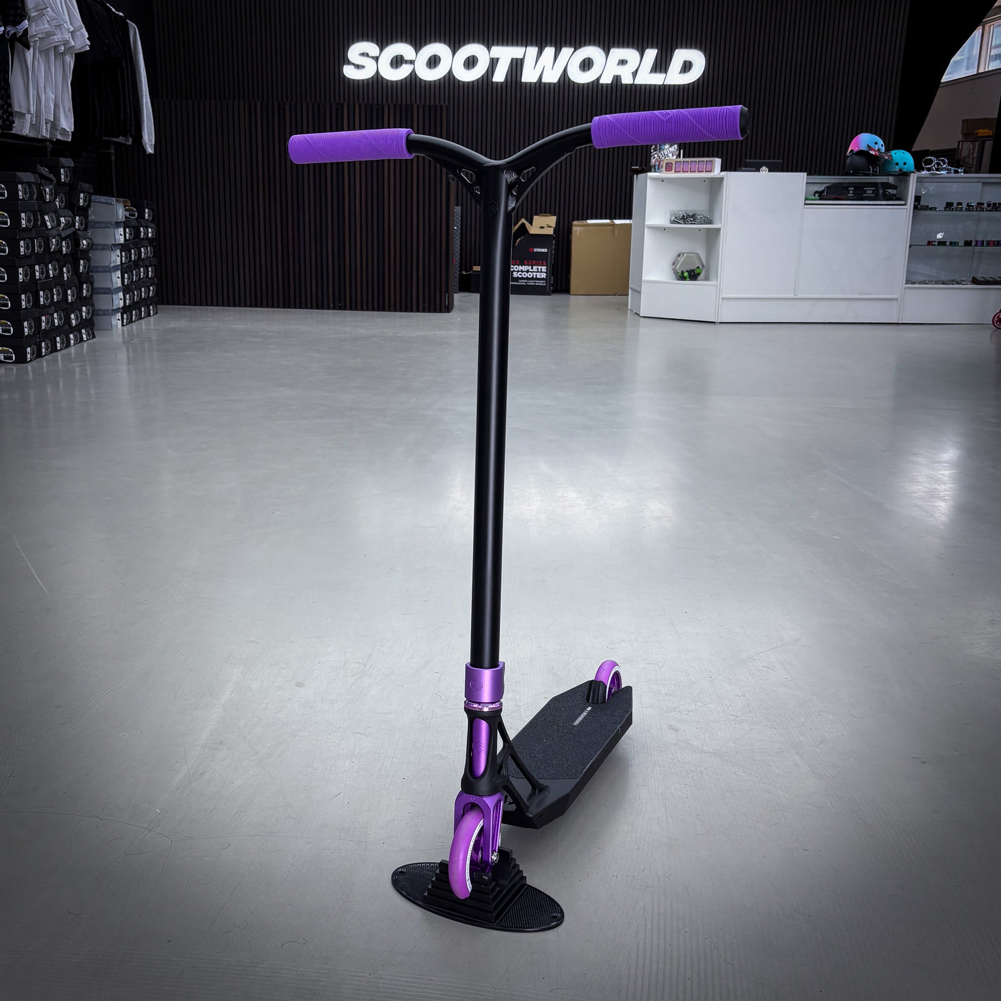 Striker Ethic Pande Custom Build - Black/Purple-ScootWorld.dk