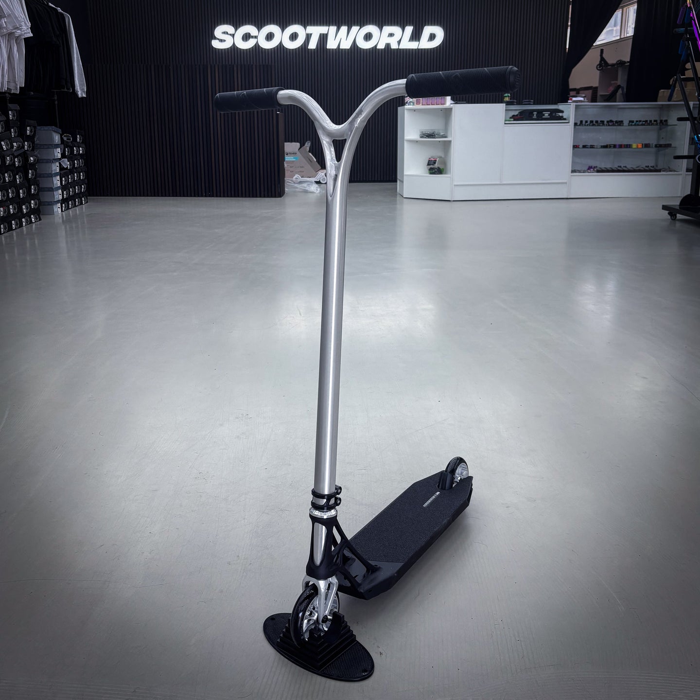 Ethic Pande Wolp Custom Build - Black/Silver-ScootWorld.dk