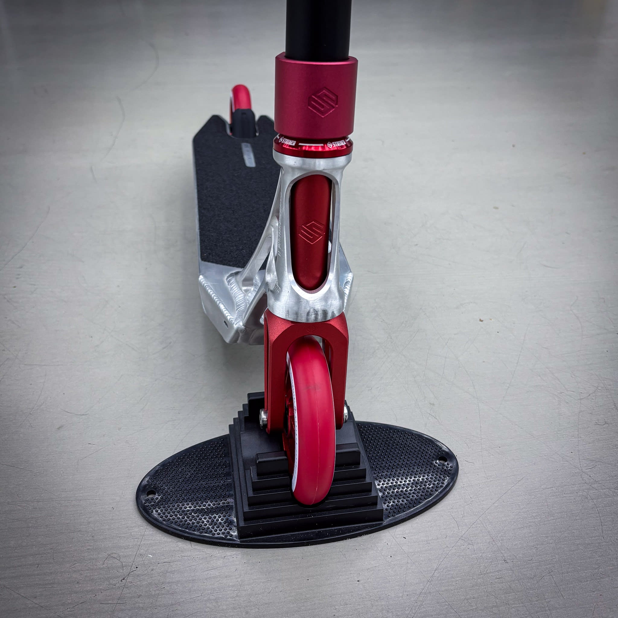 Striker Ethic Silver/Red 500 Custom Build - Silver/Red-ScootWorld.dk