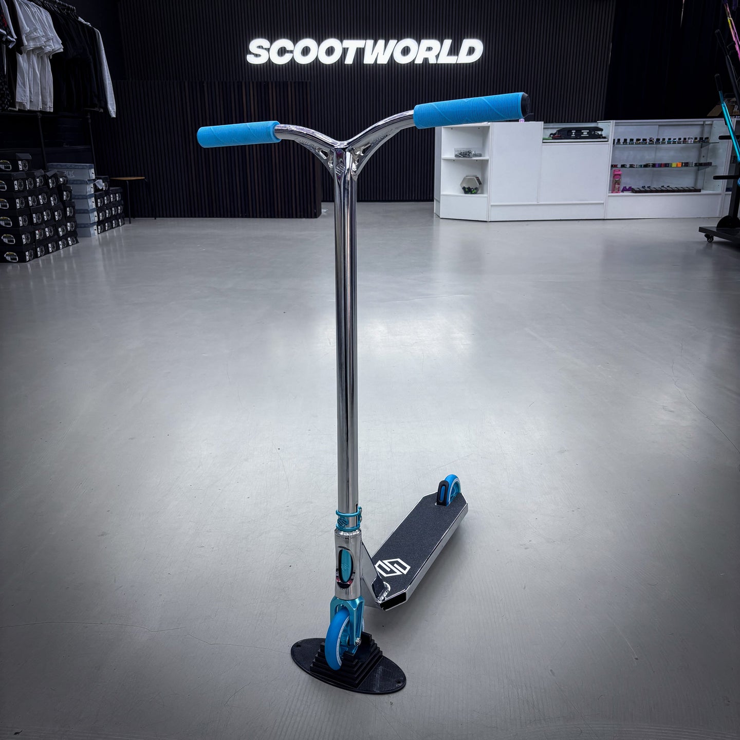 Striker Teal/Chrome Custom Build - Teal/Chrome-ScootWorld.dk