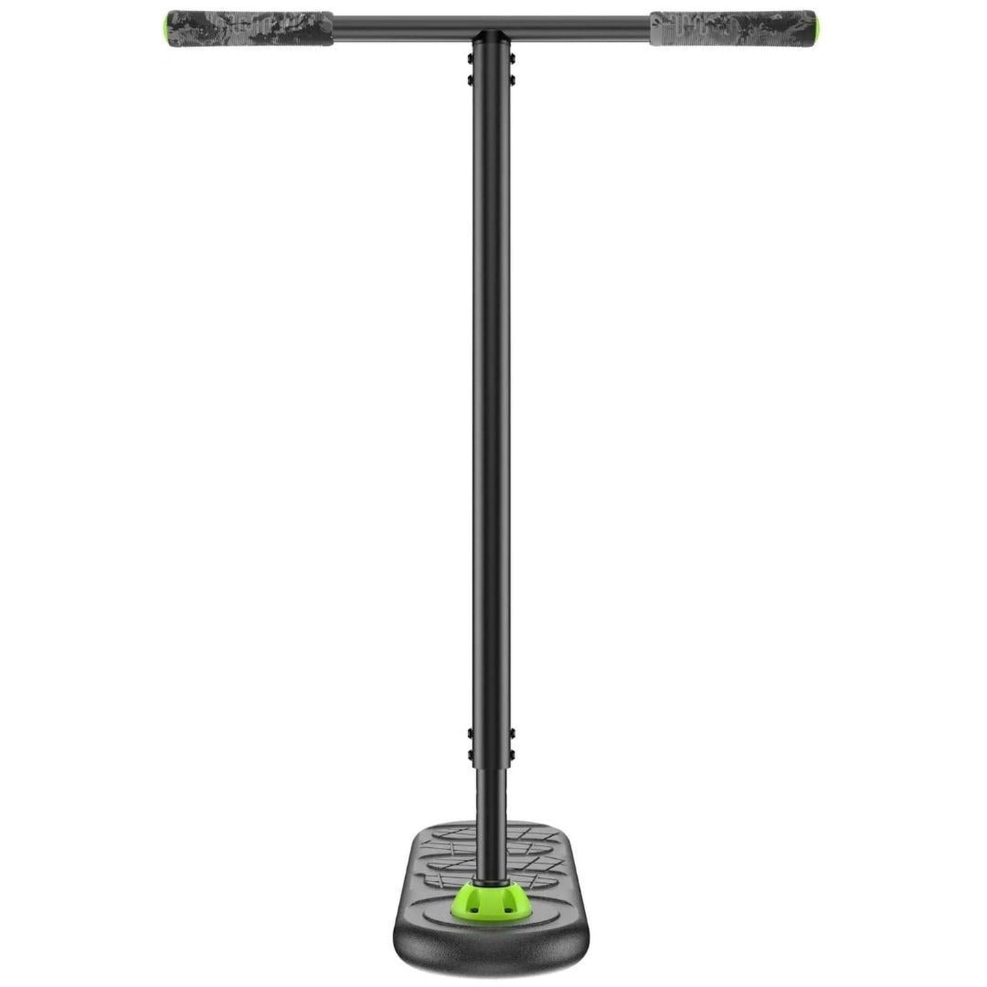 Indo Fusion Trampolin Løbehjul - Black/Green-ScootWorld.dk