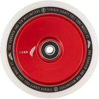Striker Lighty Fullcore V3 Hvid PU 110mm Hjul Til Løbehjul - Red-ScootWorld.dk