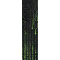 Longway Printed Griptape til Løbehjul - Matrix Green-ScootWorld.dk