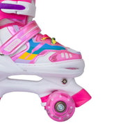 VENOR Ignite LED Side-By-Side Rulleskøjter - Shiny Pink-ScootWorld.dk