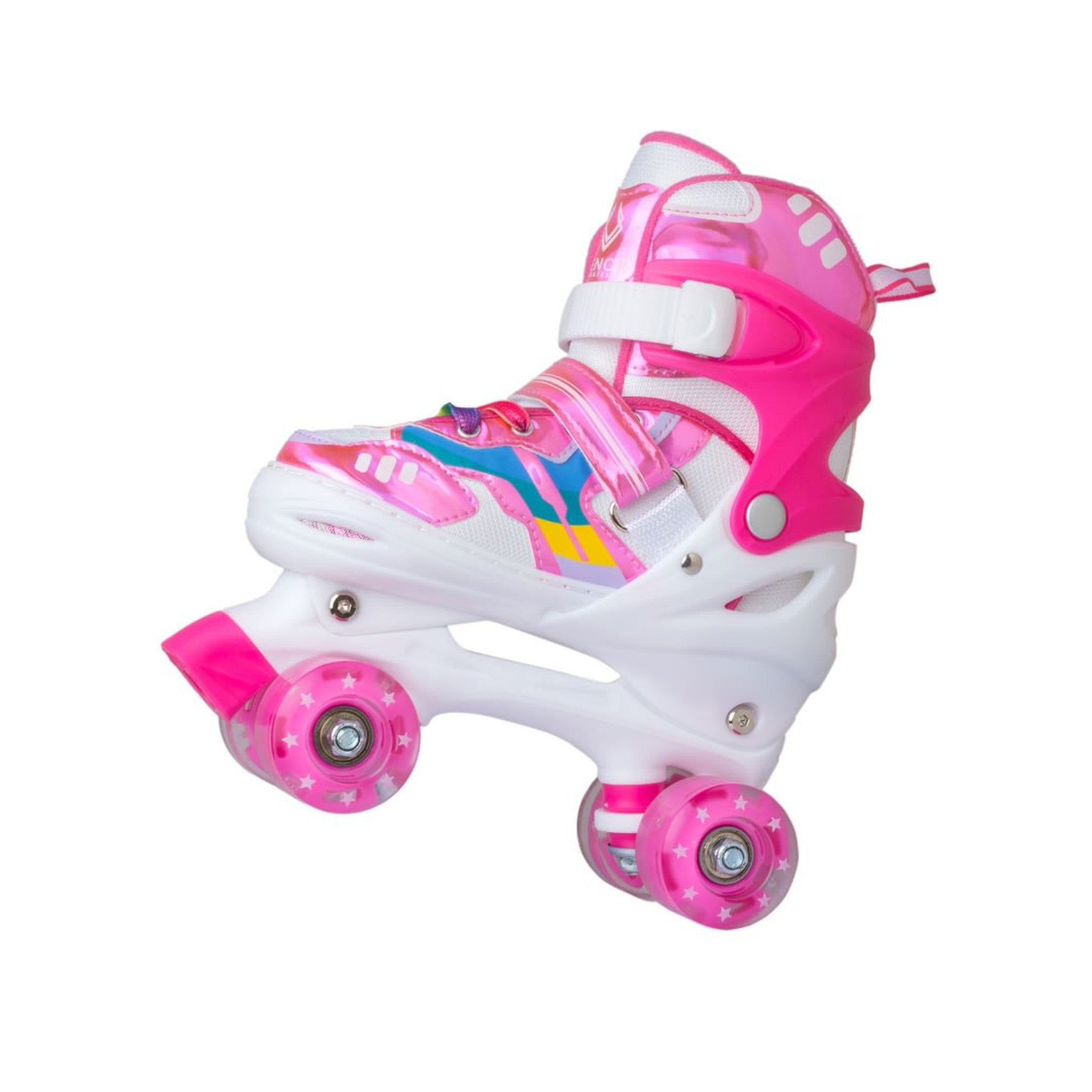 VENOR Ignite LED Side-By-Side Rulleskøjter - Shiny Pink-ScootWorld.dk