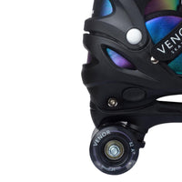 VENOR Ignite LED Side-By-Side Rulleskøjter - Chameleon Rainbow-ScootWorld.dk