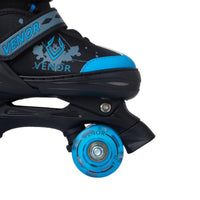 VENOR Ignite LED Side-By-Side Rulleskøjter - Black/Blue-ScootWorld.dk