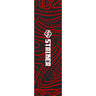 Striker 6.5" Sparkesykkel Griptape - Topo Swirl Red