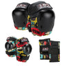 187 Killer Pads Jr. Beskyttelsessett 6-pack - Comic Multi
