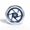 Striker Lux Spoked Clear Pu 110mm Hjul Til Sparkesykkel - Clear/Blue