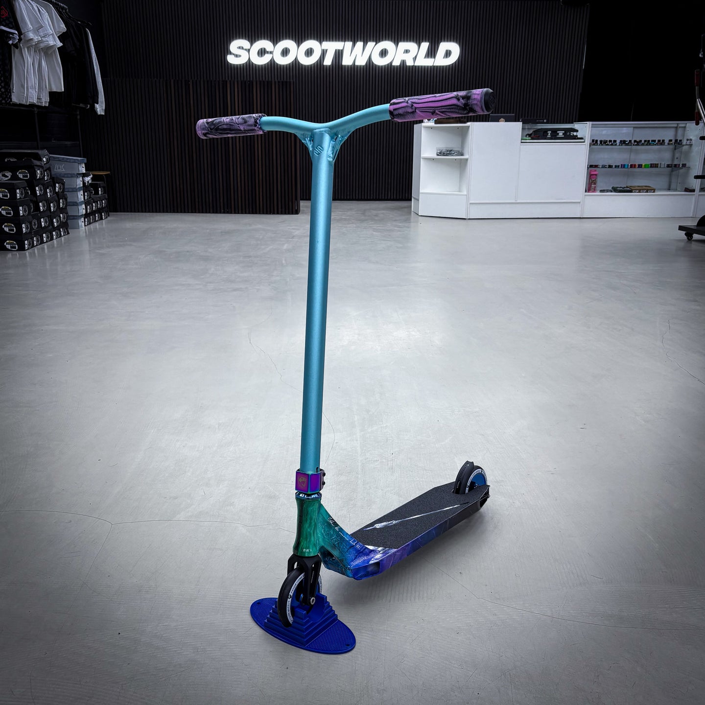 Striker Ethic Erawan Custom Løbehjul - Blue/Purple-ScootWorld.dk