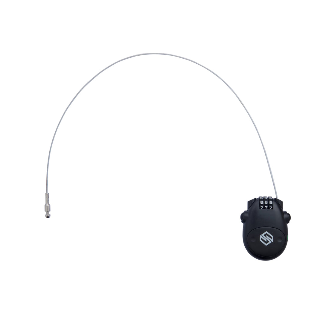 Striker Small Wire Sparkesykkel Lås - Svart
