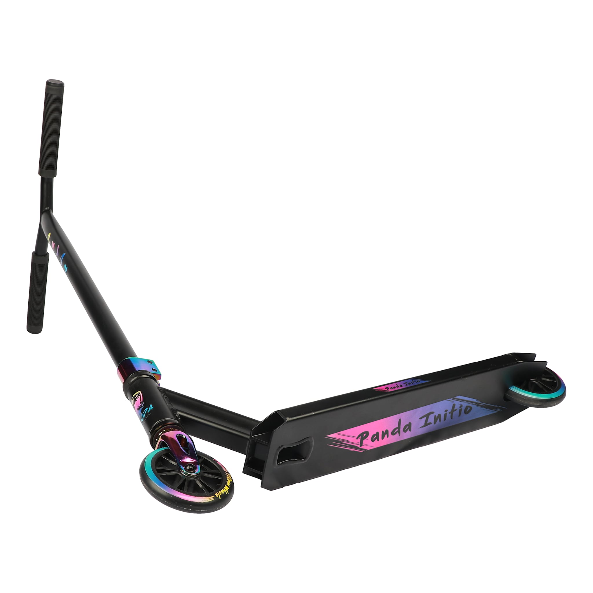 Panda Initio V2 Trick Løbehjul - Black/Rainbow-ScootWorld.dk