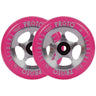 Proto Sliders Starbright Hjul Til Sparkesykkel 2-pak - Pink On Raw