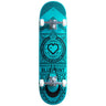 Blueprint Home Heart Komplett Skateboard - Black/Teal