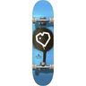 Blueprint Spray Heart V2 Komplett Skateboard - Blue/Black/White