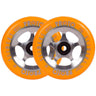 Proto Sliders Starbright Hjul Til Sparkesykkel 2-pak - Orange On Raw
