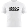 Scootworld Big Logo Tshirt - White