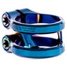 Ethic Sylphe V2 Clamp til Sparkesykkel - Chrome Blue