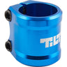 Tilt Arc Double Clamp Til Sparkesykkel - Blue