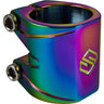 Striker Essence V2 Double Clamp Til Sparkesykkel - Rainbow