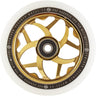 Striker Essence V3 Hvid Pu 110mm Hjul Til Sparkesykkel - Gold Chrome