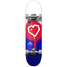 Blueprint Spray Heart V2 Komplett Skateboard - Red/Blue