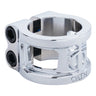 Oath Cage V2 Alloy 2 Bolt Double Clamp Til Sparkesykkel - Silver