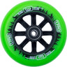 Longway Tyro Nylon Core Hjul Til Sparkesykkel - Green/Black Flame