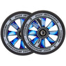 Root Industries Turbine Sort Hjul Til Sparkesykkel - Blue Chrome