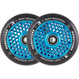 Root Honeycore 110mm Hjul Til Løbehjul 2-pak - Blue-ScootWorld.dk