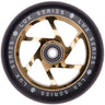 Striker Lux Spoked 110mm Hjul Til Sparkesykkel - Gold Chrome
