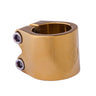 Striker Lux Double Clamp Til Sparkesykkel - Gold Chrome