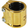 Root Air Double Clamp Til Sparkesykkel - Gold Rush
