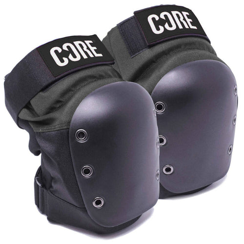 CORE Street Knæbeskyttere - Black/Grey-ScootWorld.dk