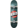 Rad Checkers Progressive Komplett Skateboard - Black/Teal