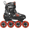 Roces Moody Tif Inline Skøyter Barn - Black/Sport Red