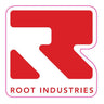 Root Logo Klistremerke Til Sparkesykkel - Rød