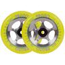 Proto Sliders Starbright Hjul Til Sparkesykkel 2-pak - Yellow On Raw