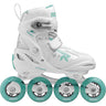 Roces Moody Tif Inline Skøyter Jente - White/Aqua