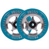 Proto Sliders Starbright Hjul Til Sparkesykkel 2-pak - Blue On Raw