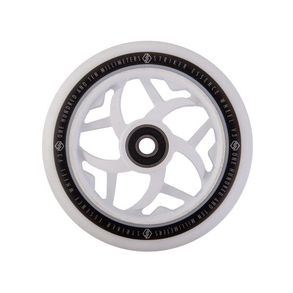 Striker Essence V3 Colorblast PU 110mm Hjul Til Løbehjul - White-ScootWorld.dk