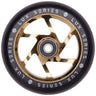 Striker Lux Spoked 100mm Hjul Til Sparkesykkel - Gold Chrome