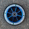 Panda Spoked V2 110mm Hjul Til Sparkesykkel - Blue Chrome