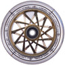 Striker Zenue Series Clear Pu Hjul Til Sparkesykkel - Gold Chrome