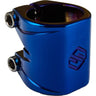 Striker Essence V2 Double Clamp Til Sparkesykkel - Blue Chrome