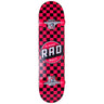 Rad Checkers Komplett Skateboard - Rød