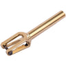 Striker Lux SCS/HIC Sparkesykkel Forgaffel - Gold Chrome