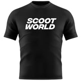 ScootWorld Big Logo Tshirt - Black-ScootWorld.dk